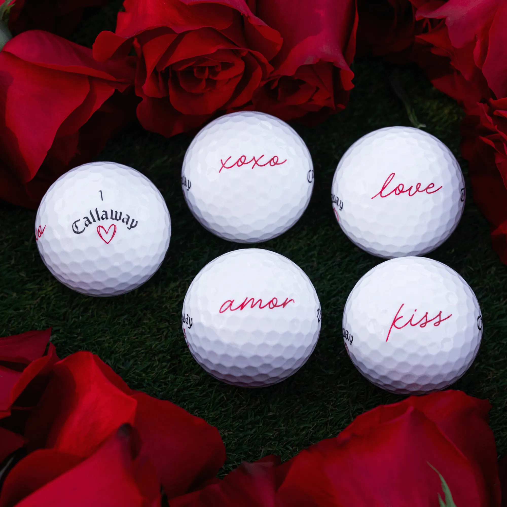 Balles de Golf Supersoft Love – Édition Limitée (Douzaine)