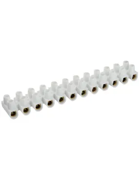 Barette 2 x 12 blanche 16 -
