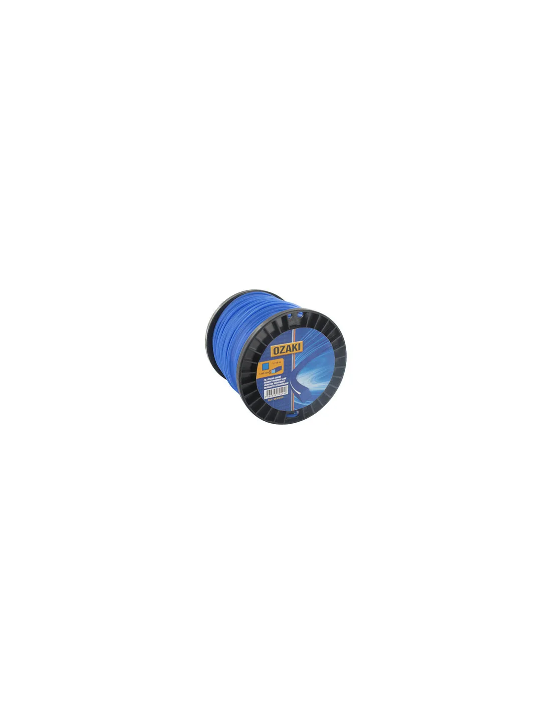 Bobine fil nylon carré OZAKI - Longueur: 45m, Ø: 3,30mm - 1510151