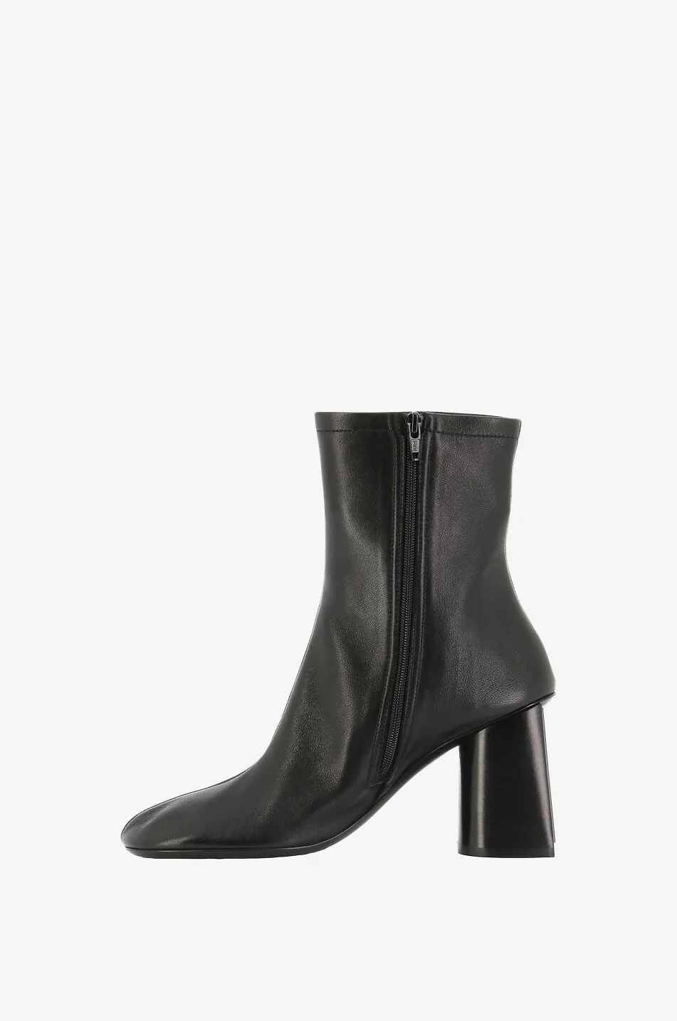 Bottines à talon en cuir d'agneau Glove 80