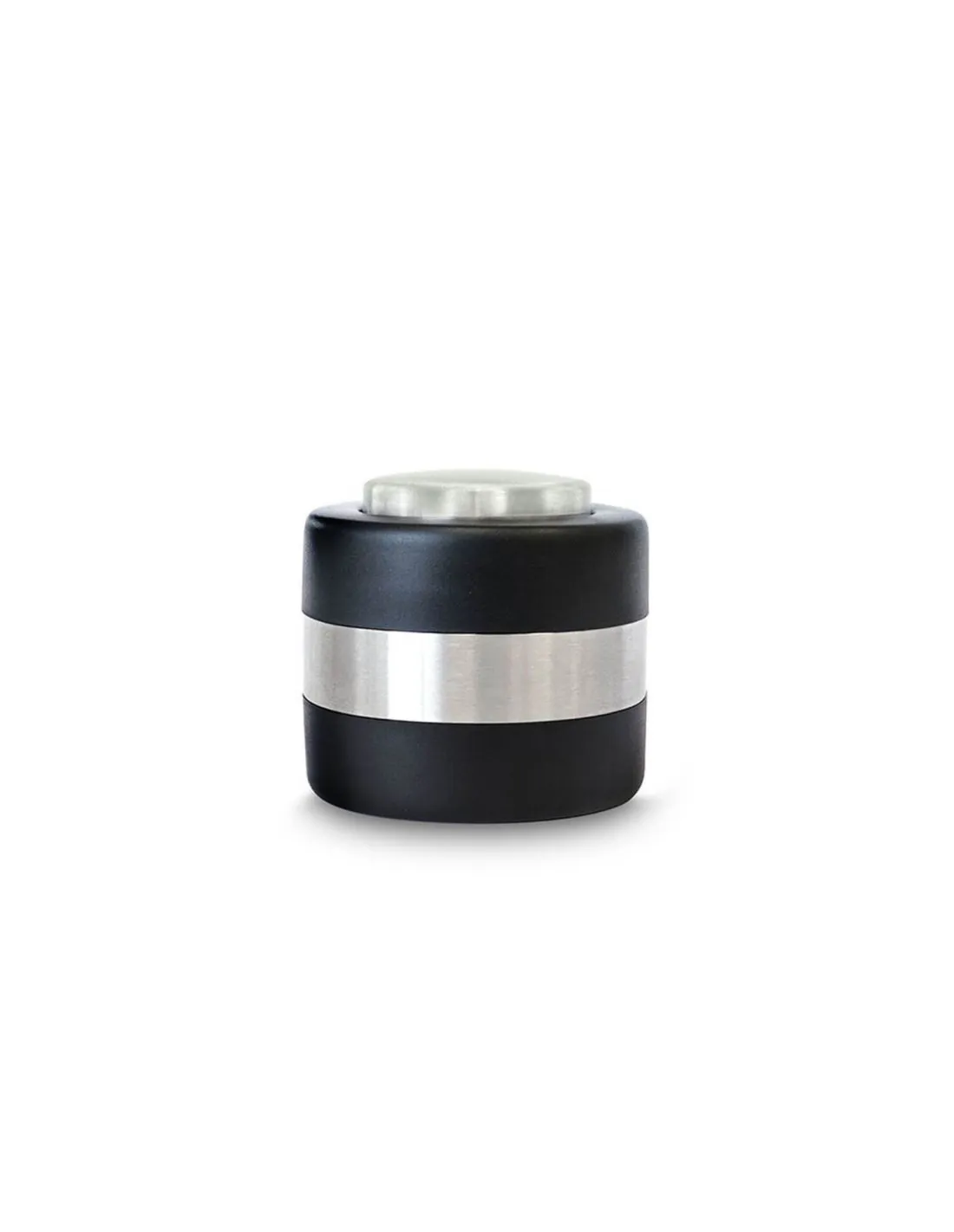 Bouchon champagne Pulltex vinOline inox coloris noir