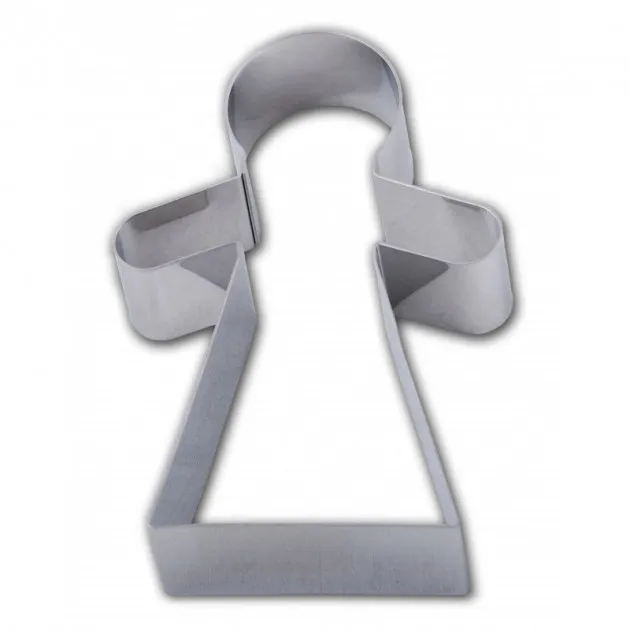 Cercle Inox Mannele Femme 10,5 x 7 cm x H 1,5 cm Gobel