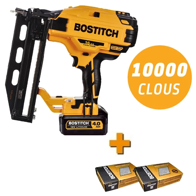Cloueur sans fil Finition BOSTITCH BTCN 120 pas cher | Vente cloueuse