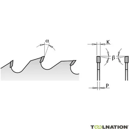 CMT 285.036.16M Lame de scie avec limiteur de copeaux 400 x 30 x 36D