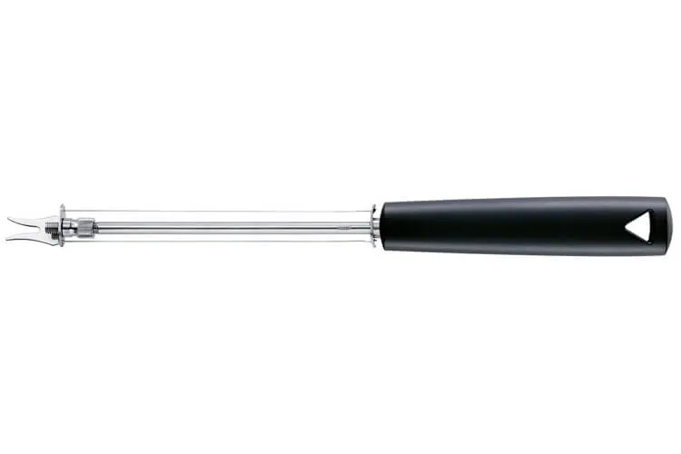Coupe-fromage à fil Triangle 26cm manche en green grip noir