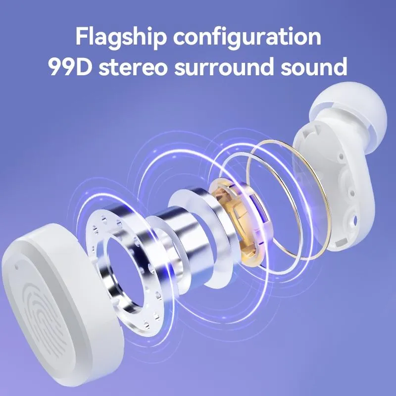 Ecouteurs Bluetooth Sans Fil Avec Affichage Numérique