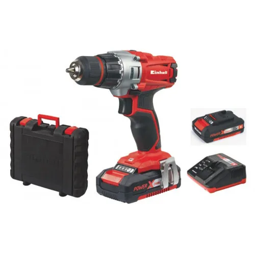 Einhell Perceuse Visseuse sans fil  TE-CD 18/2  Li  Kit