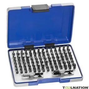Facom Expert E131709 Cassette met bits 1/4" - 100 stuks + bithouder