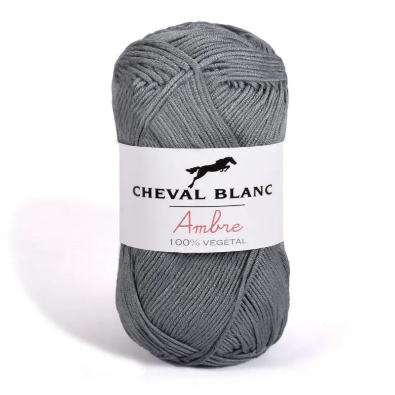 FIL AMBRE – Fils à tricoter et laines été – Laines Cheval Blanc 
