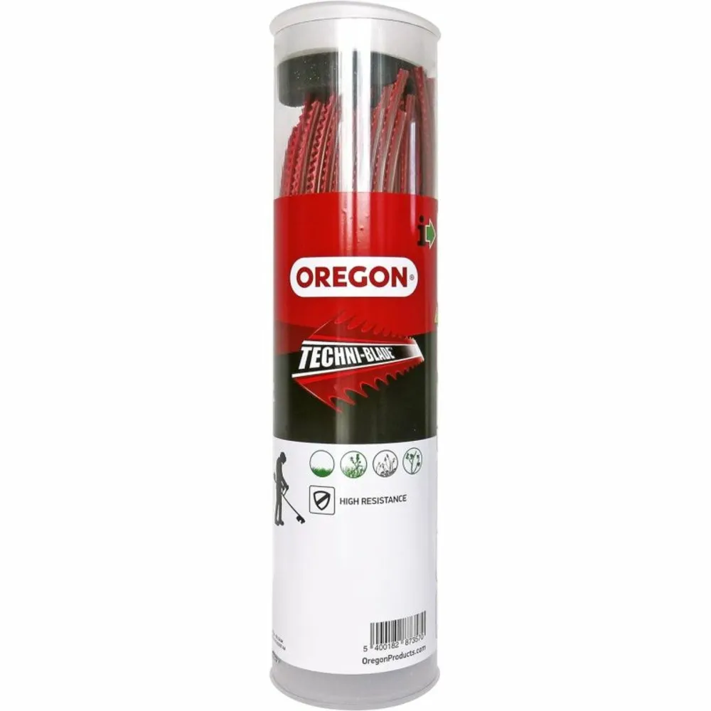 Fil débroussailleuse carré techni-blade rouge ø7.0mm/26cm oregon 525244