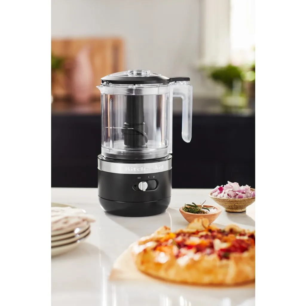 Hachoir électrique 5KFCB519, sans fil, noir mat, KitchenAid ✔ 149 € ⭕ Kulina