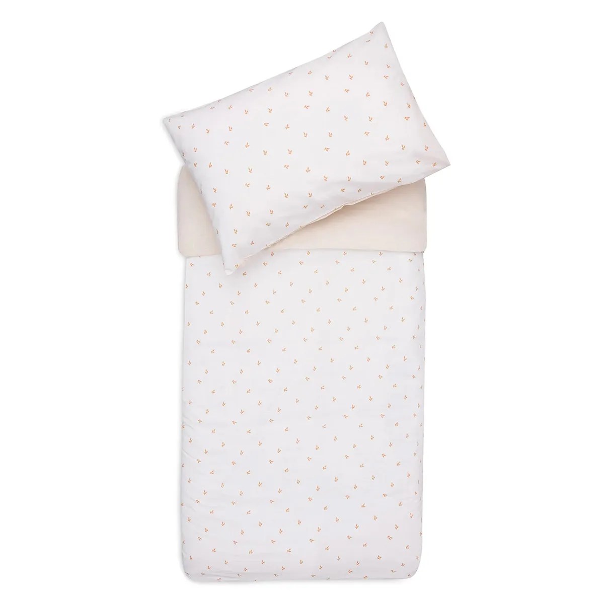 Housse de Couette et Taie Harvest Natural - 100 x 140 cm 