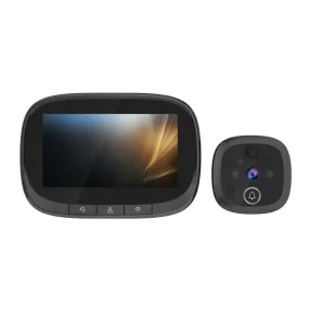 Interphone Vidéo Sans Fil Écran Couleur 4.3 Pouces WiFi