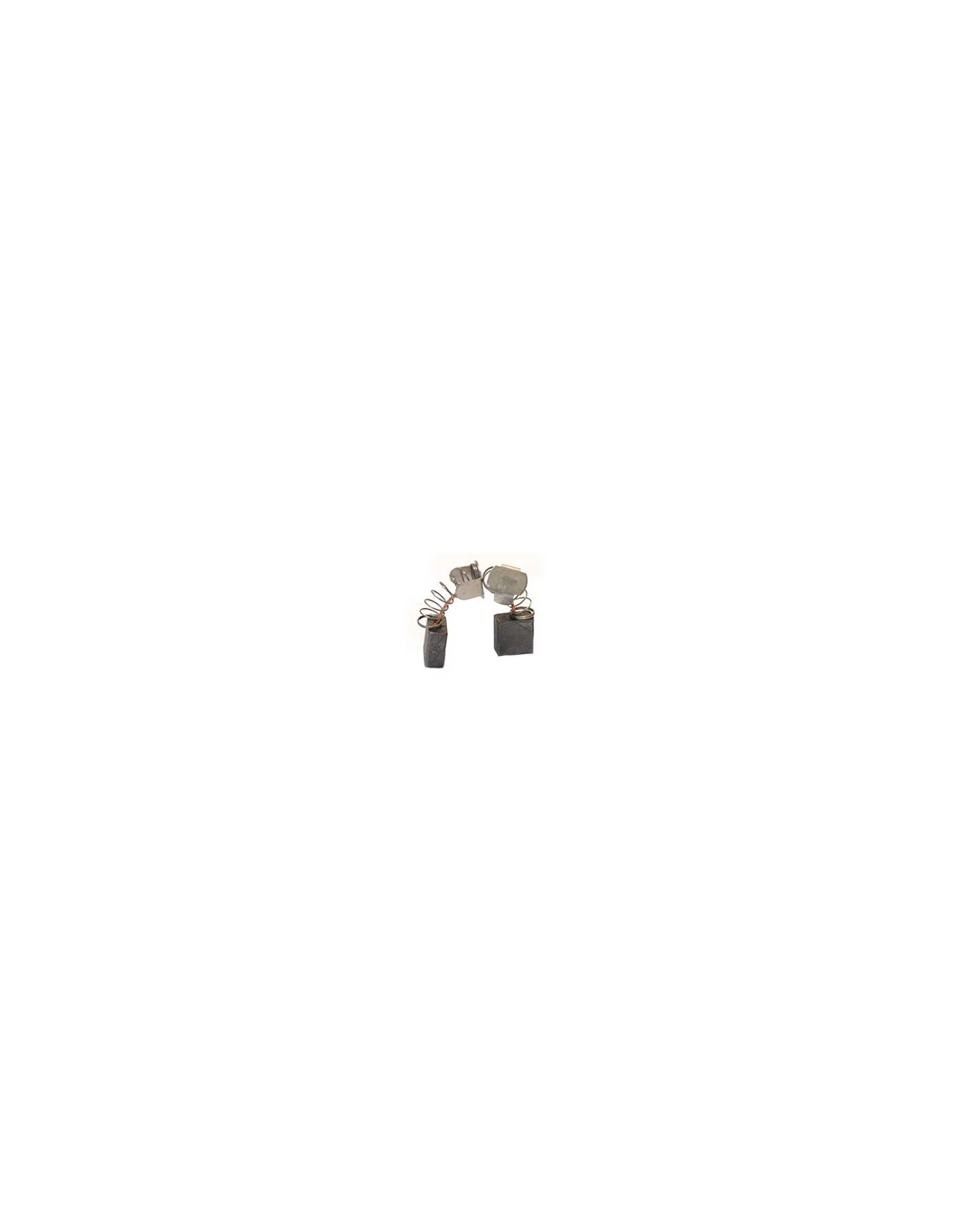 Jeu de 2 charbons adaptable pour RYOBI. Dimensions: 5 x 10 x 10mm. - NCE0868