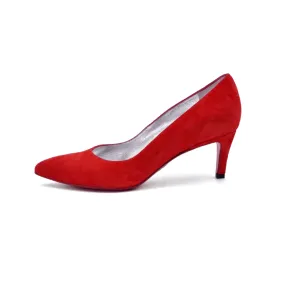 L'escarpin à talon en velours rouge ITYS 4 - Free Lance - Scarpe