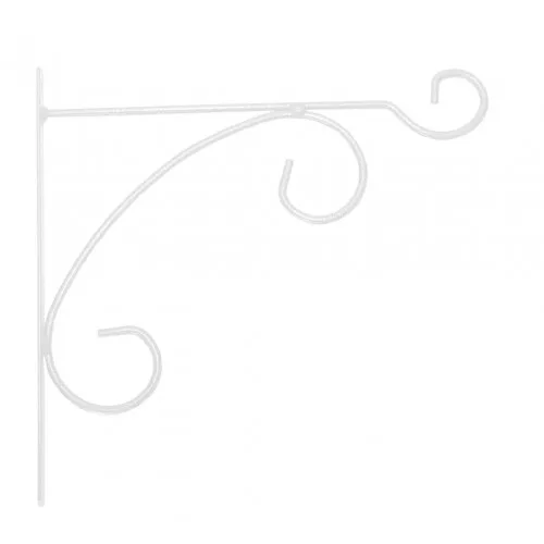 Louis Moulin Potence fil Classique volute - 32x30 cm - blanc