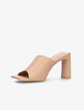 Mules à talon Français stylisé