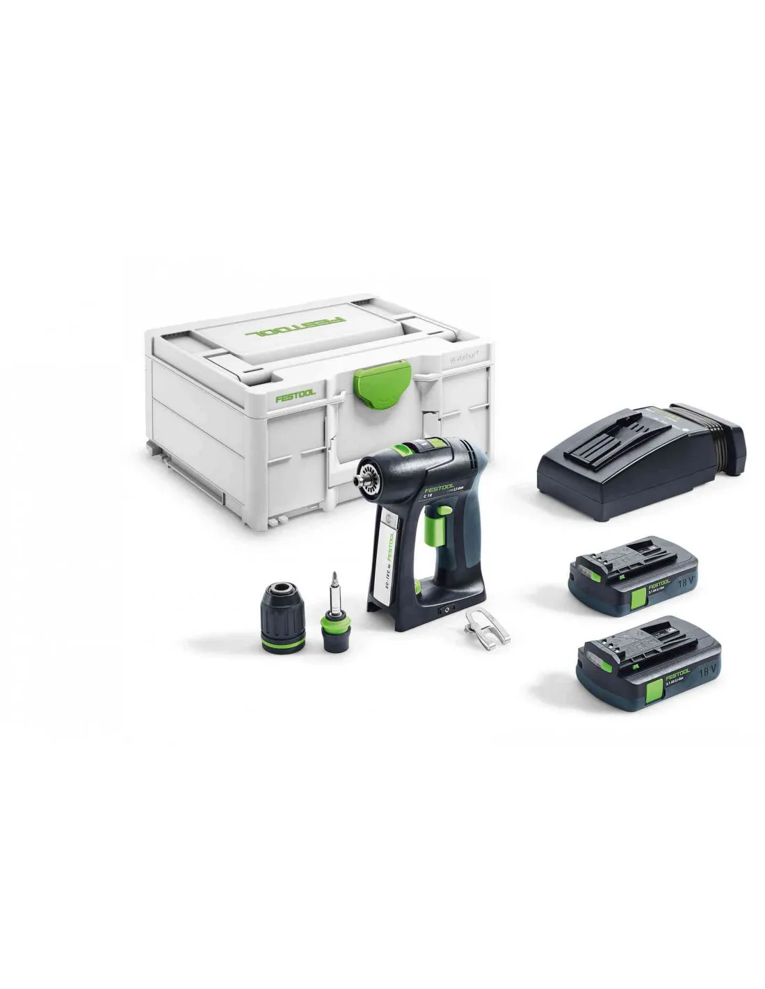Perceuse-visseuse sans fil C 18 C 3,1-Plus | 576437 - Festool
