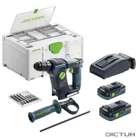 Perforateur sans fil Festool BHC 18 HPC 4,0 I-Plus