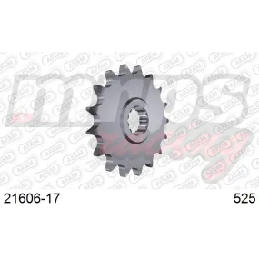 Pignon AFAM acier type 21606 pas 525 (17 dents)
