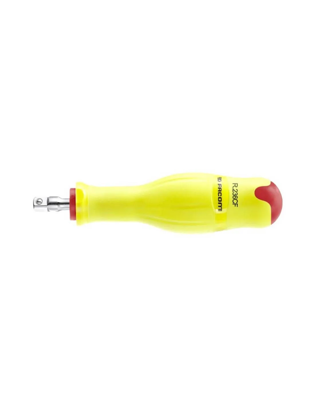 Poignée tournevis 1/4" courte - FLUO - R.236CF - Facom