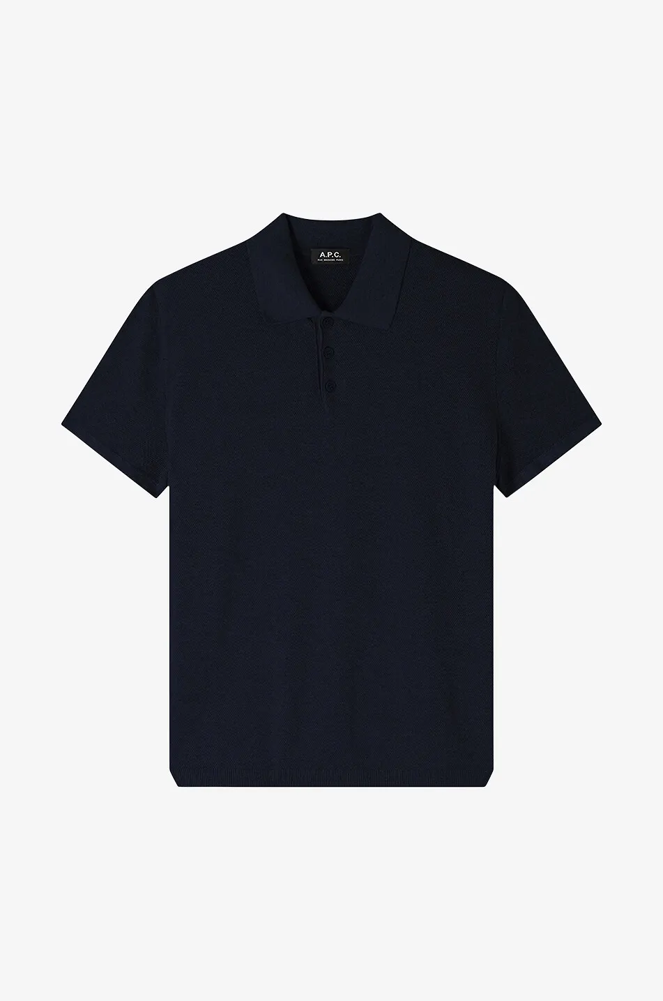 Polo ample en maille losanges Declan