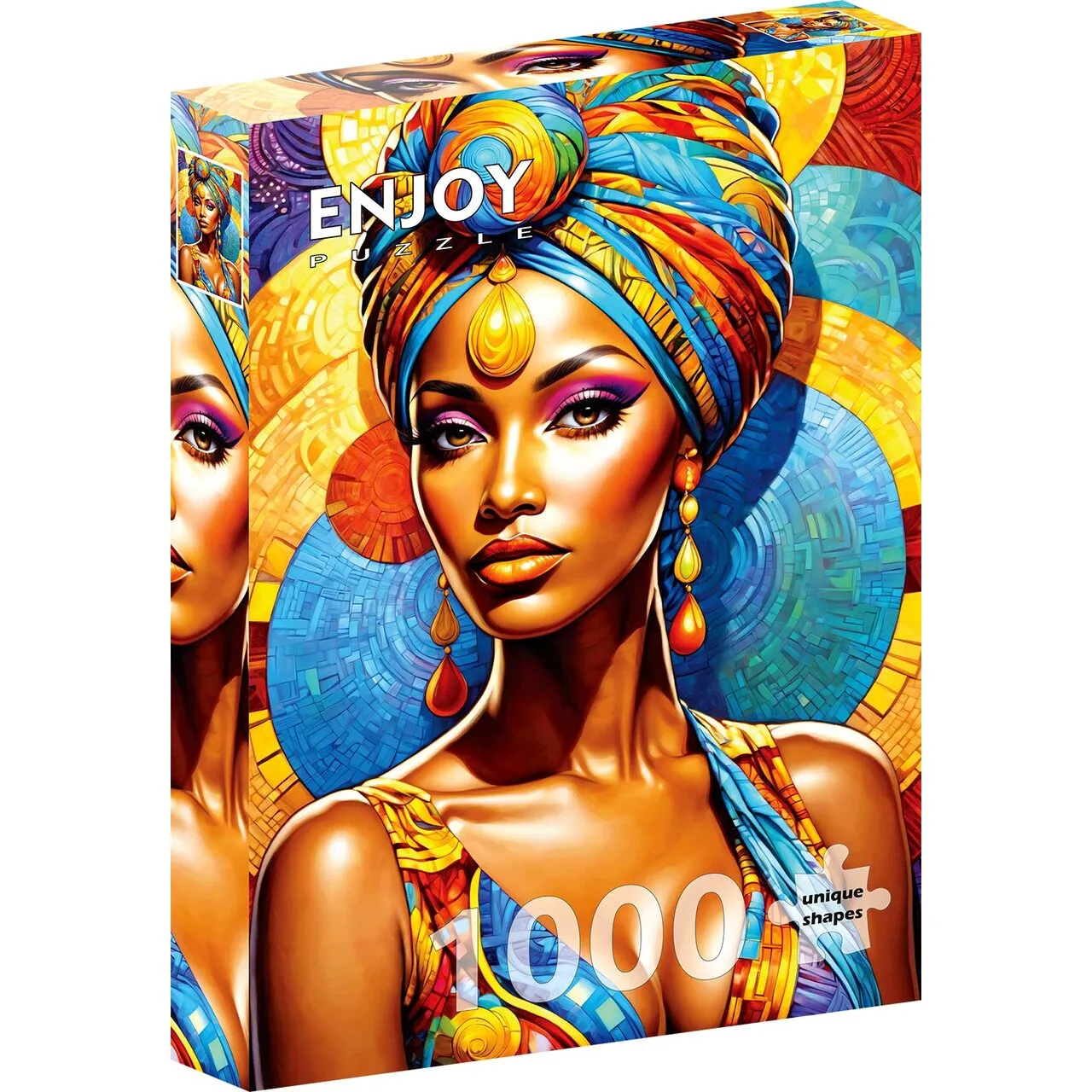 Puzzle 1000 pièces ENJOY - Beauté africaine (Enjoy-2139)