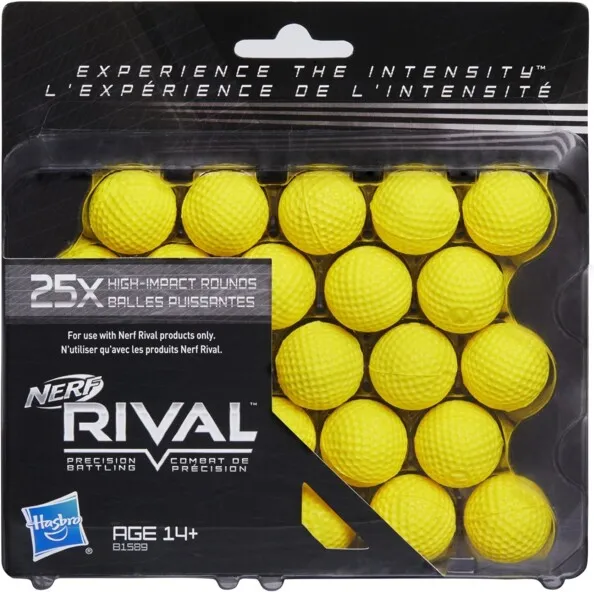Recharge de 25 balles en mousse Nerf Rival | Nerf et jeux de tir 
