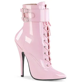 Rose 15 cm DOMINA-1023 bottines stiletto à talon aiguille