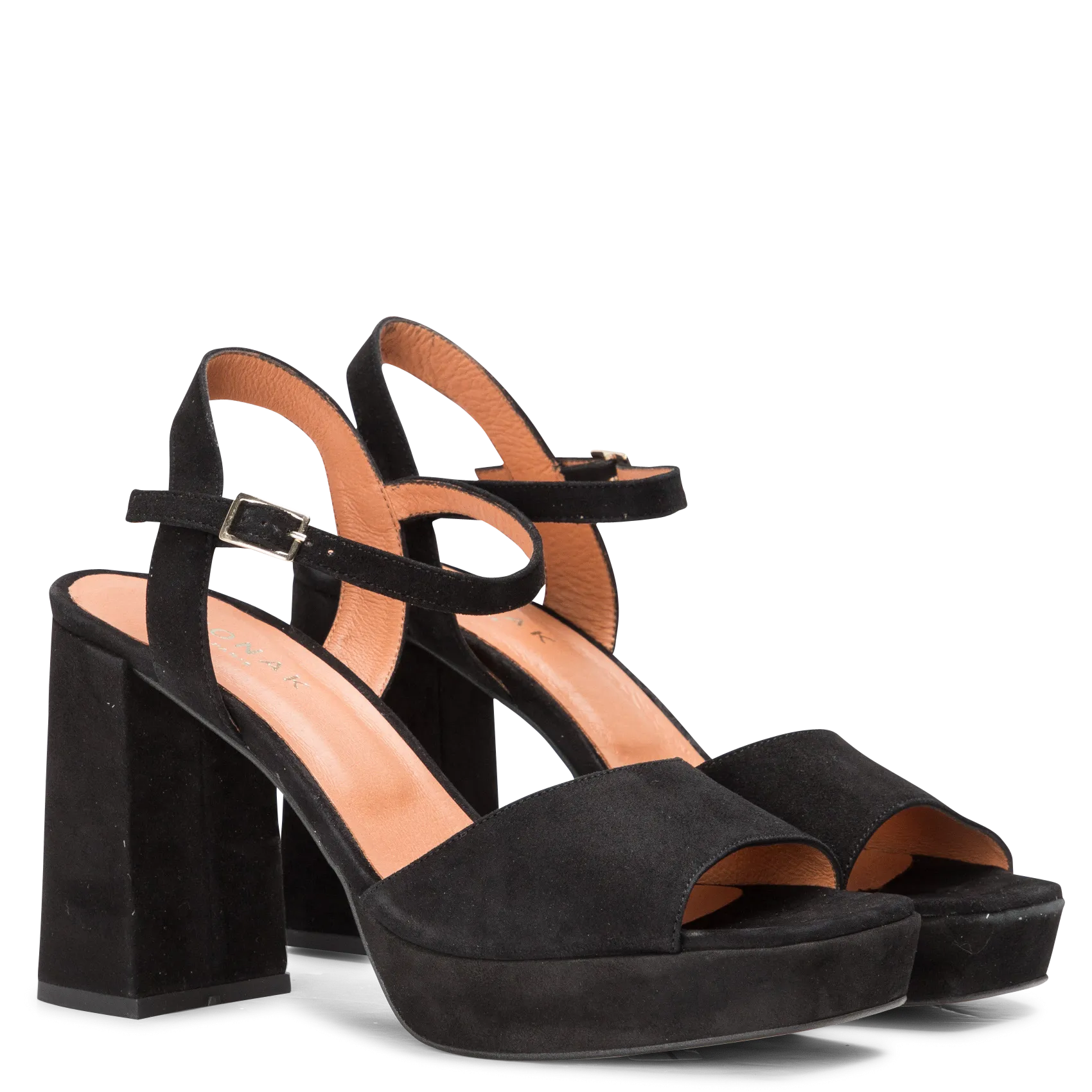 SANDALES à TALON EN CUIR VELOURS VLADA - JONAK pour FEMME | Printemps