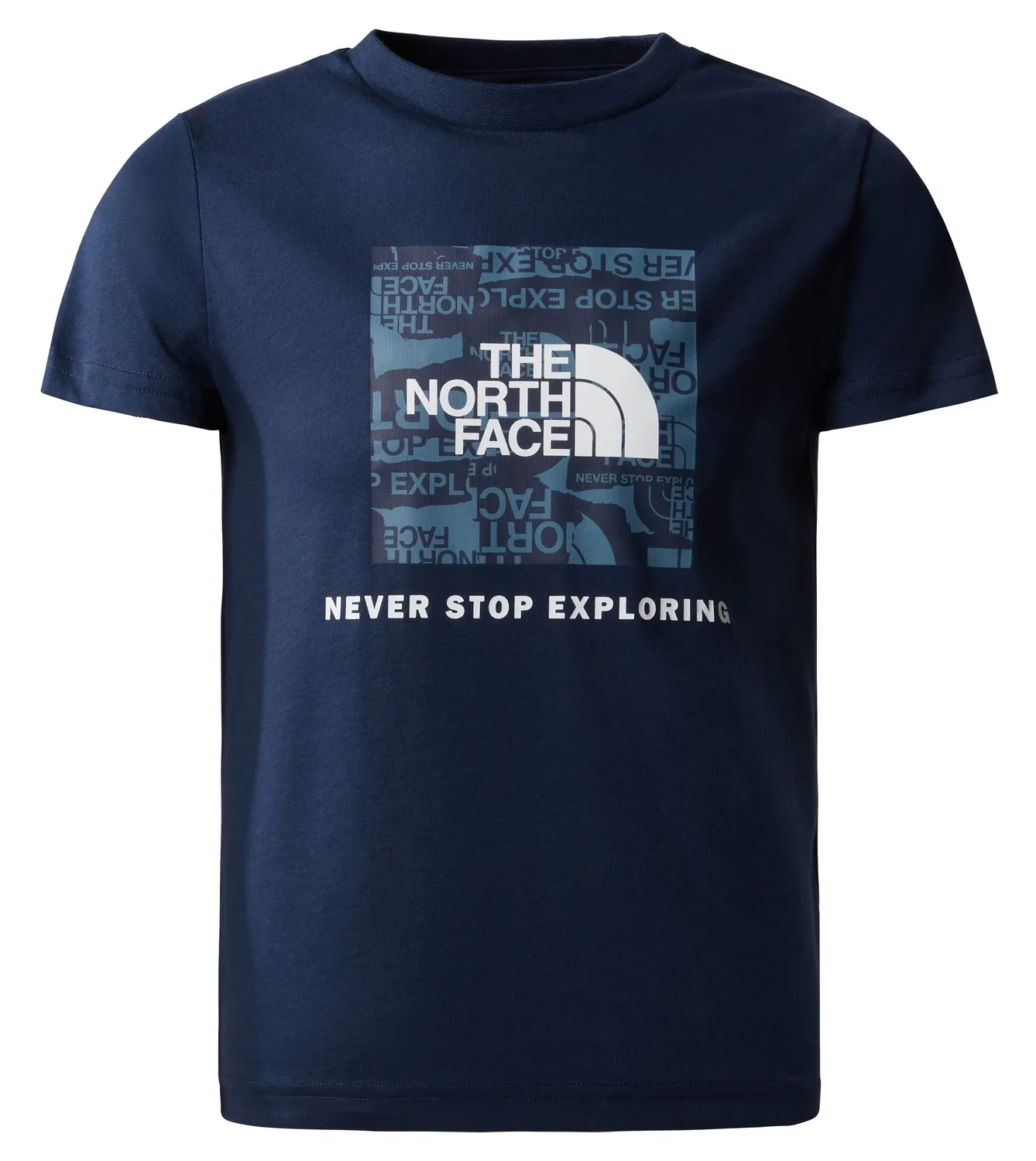 T-Shirt The North Face Enfants S/S Redbox Tee Summit Marine