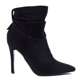 W. Potocki Bottes pour femmes élégantes sur un talon haut Potocki le noir